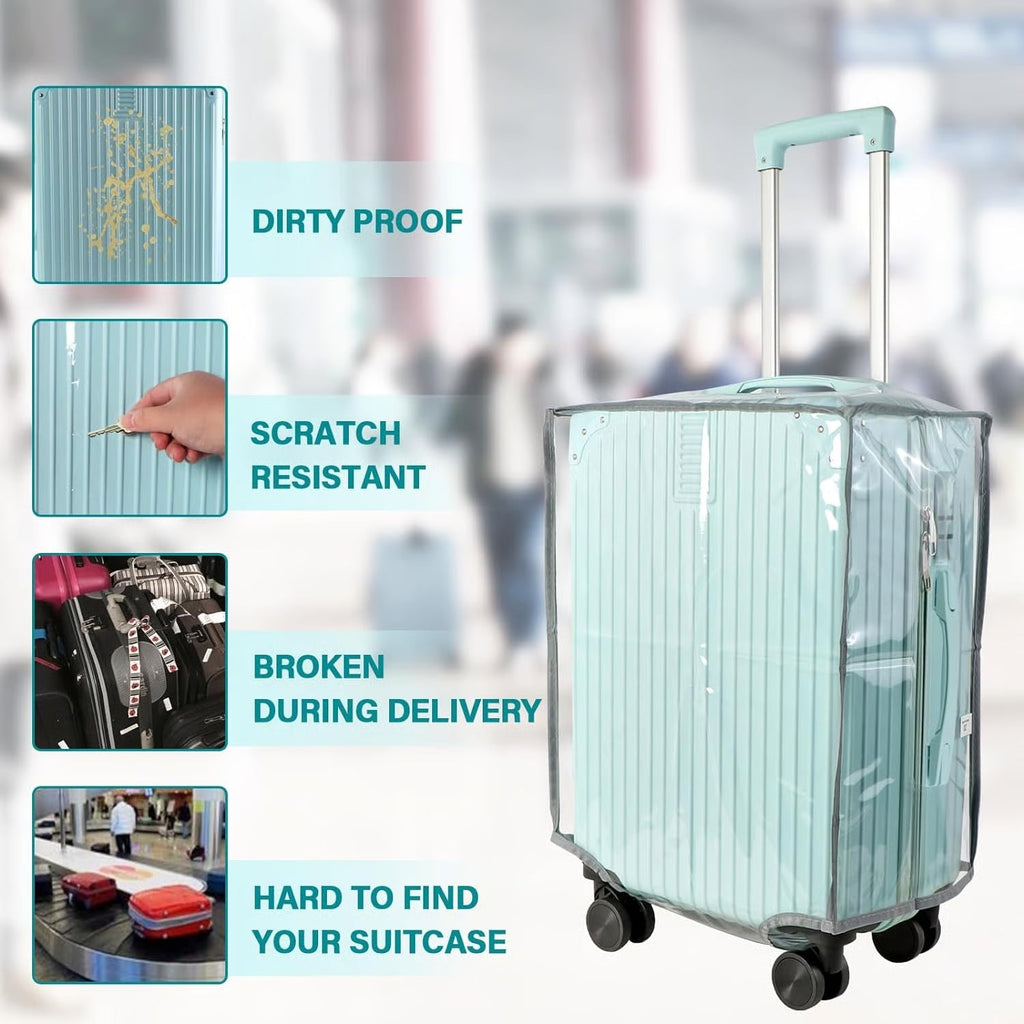 Suitcase Protective Cover Waterproof Dustproof Scratch Resistant