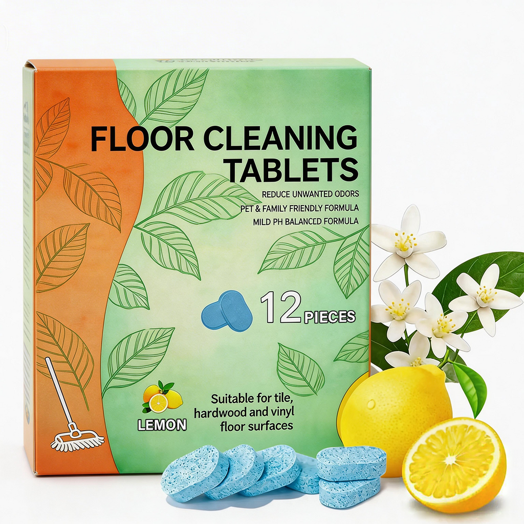 ShineDrop Pro Compressed Multi-Surface Floor Cleaning Tablets