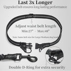 Hands Free Bungee Dog Leash with Detachable Zipper Pouch