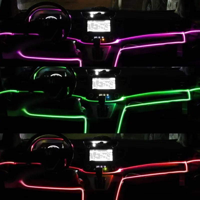 Cool USB Powered Ambient Fiber Lights