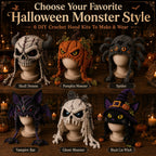Halloween Monster Hood DIY Crochet Kit