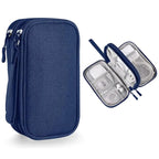 Travel Double Layers All-in-One Cable Organizer Pouch
