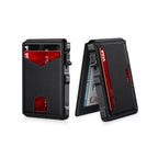 💼🔒BulkyWallet Saver One-Click RFID-Blocking Minimalist Wallet