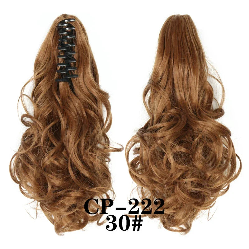 💜Limited time promotion 50%OFF💜Clip-on Wavy Ponytail Extension