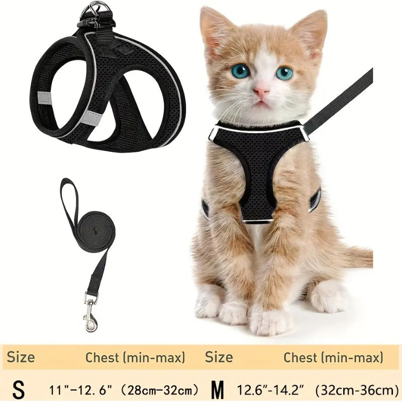 Pet Escape Proof Soft Mesh Harness