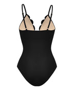 Flower Hollow One Piece Swimsuit and Skirt*