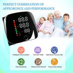 LED Wrist Blood Pressure Monitor, Adjustable Health Tracker