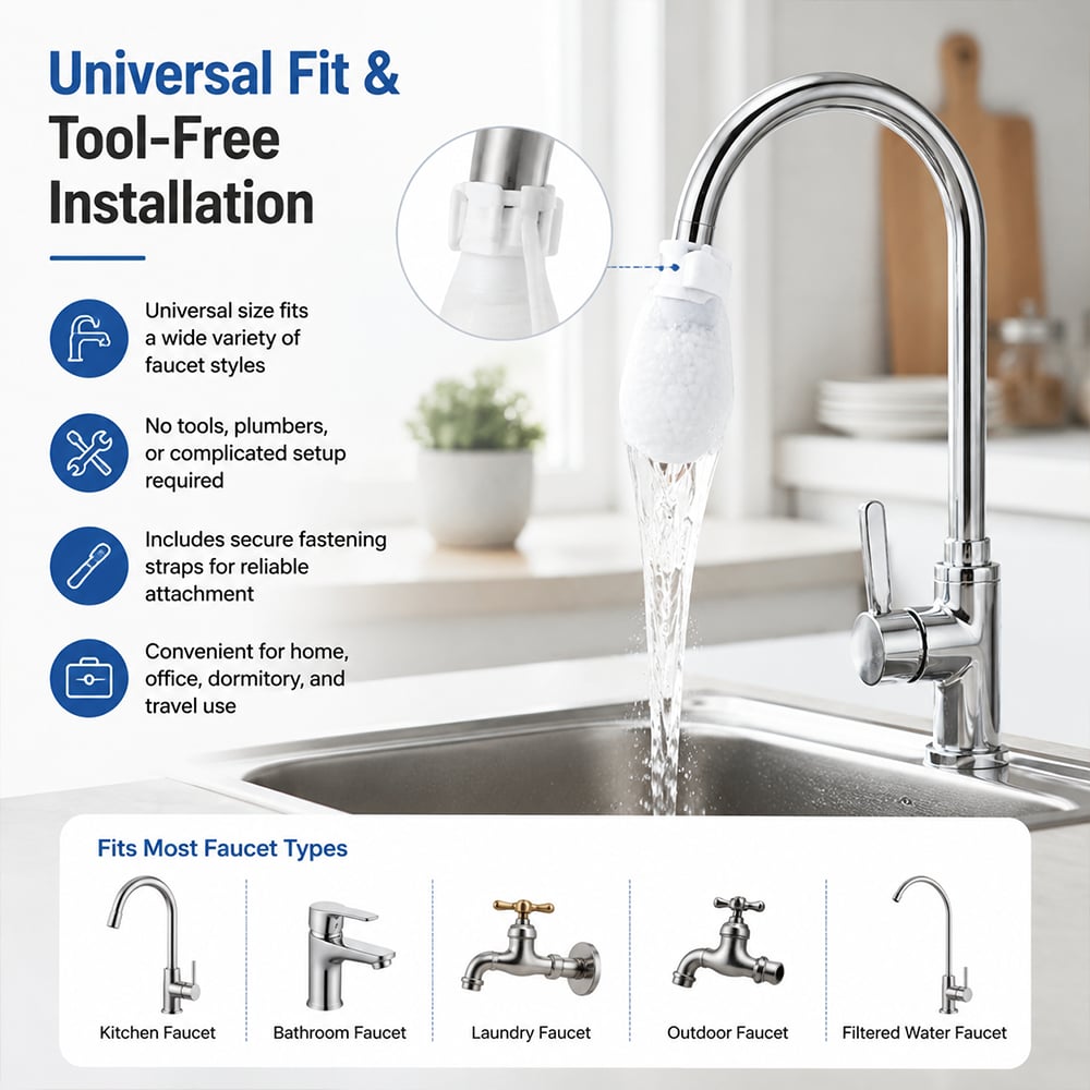 Universal Faucet Filter Cotton Bags