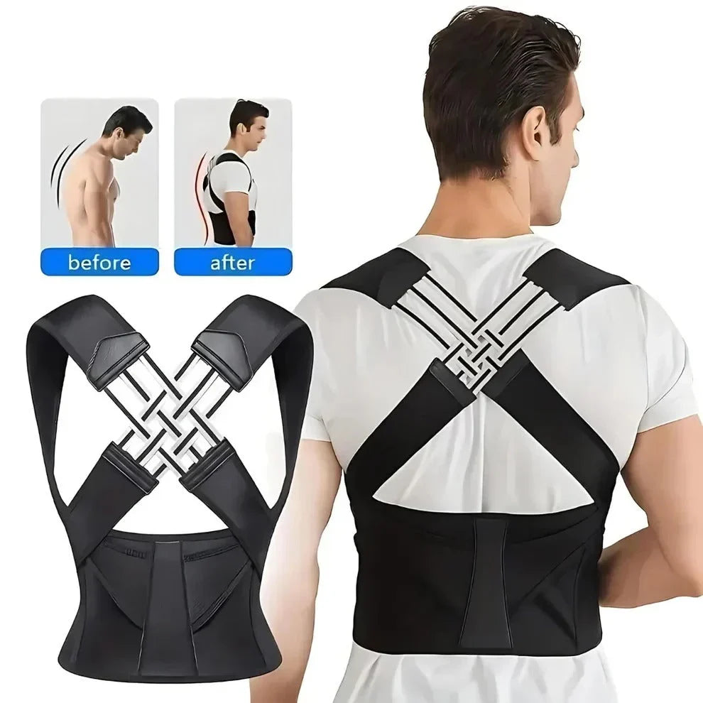 PosturaPro™ Smart Spine-Aligning Support Brace