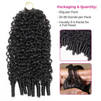 50g/Pack – Knotless Boho Braids, Curly & Wavy Textures