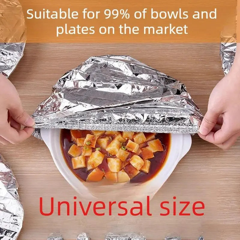Reusable Aluminum Foil Heat-retaining Cover