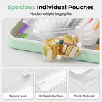 Portable Waterproof Pill Pouch Set
