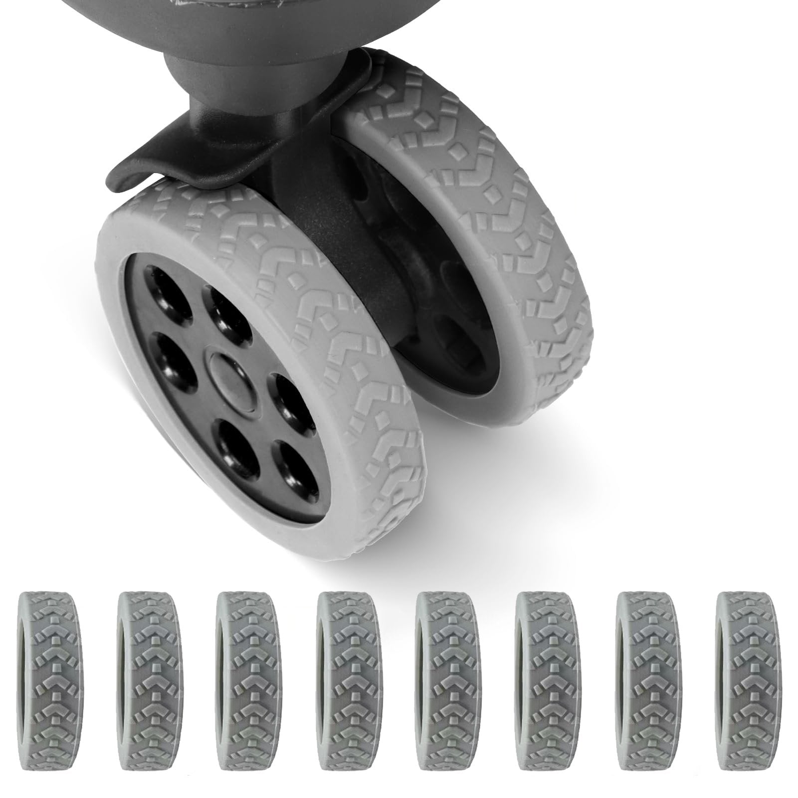 Luggage Suitcase Wheels Protection Covers`