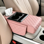 Model High Quality Leather Multifunctional Car Armrest Cushion