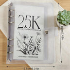 A6 12-Month Money Saving Binder