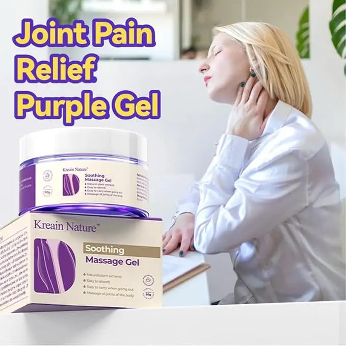 Joint Pain Relief Purple Gel
