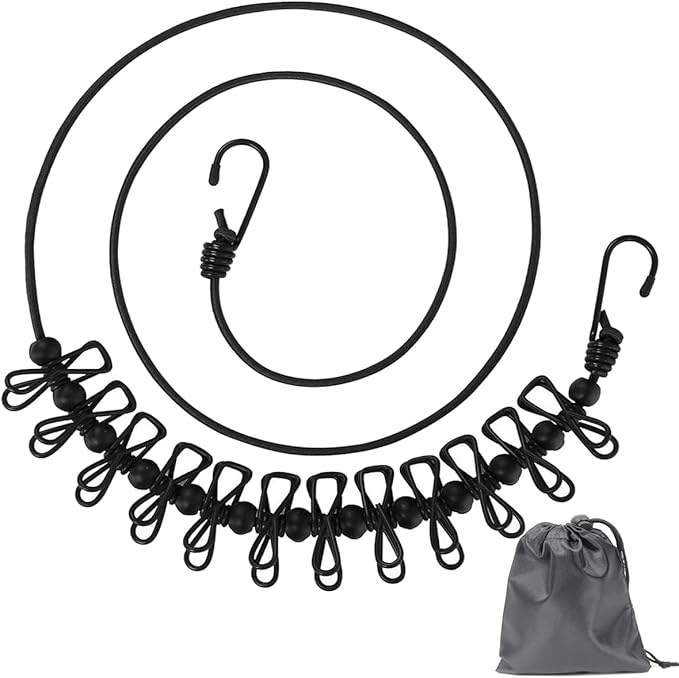 Retractable Portable Clothesline for Travel
