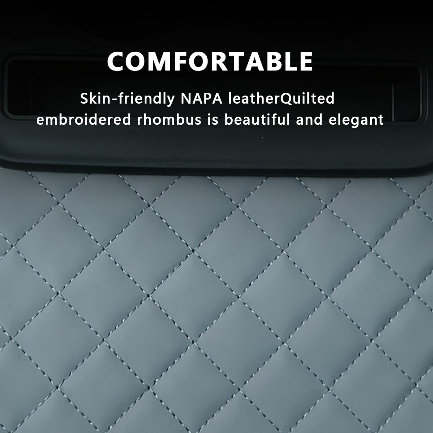 Model High Quality Leather Multifunctional Car Armrest Cushion