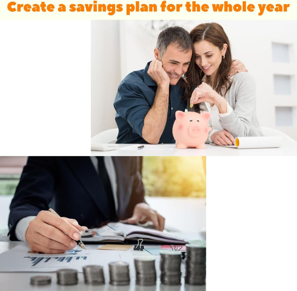 A6 12-Month Money Saving Binder