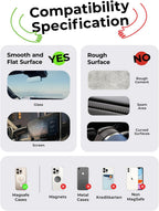 Vacuum Magnetic Suction Phone Mount