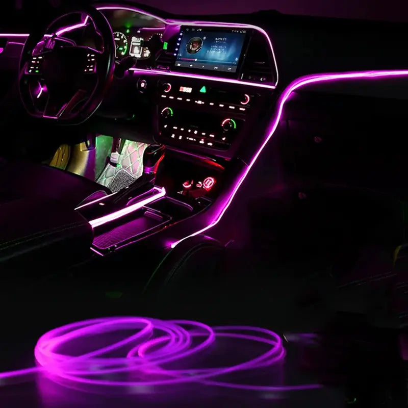 Cool USB Powered Ambient Fiber Lights