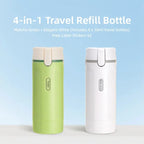 4-in-1 Portable Travel Dispenser Bottle
