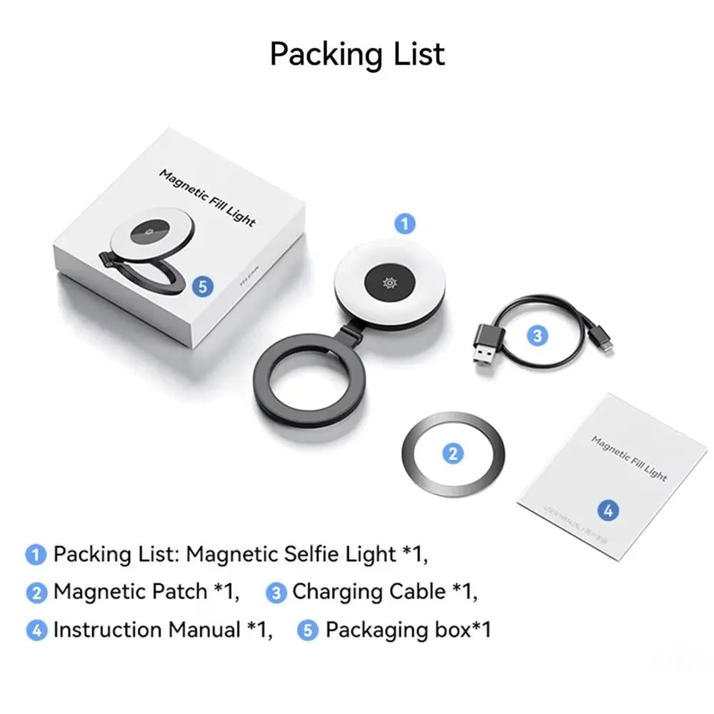 🔥Magnetic phone fill light