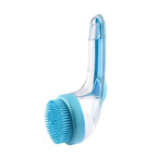 2-in-1 Pet Bath Brush with Built-in Shampoo Dispenser for Dogs & Cats