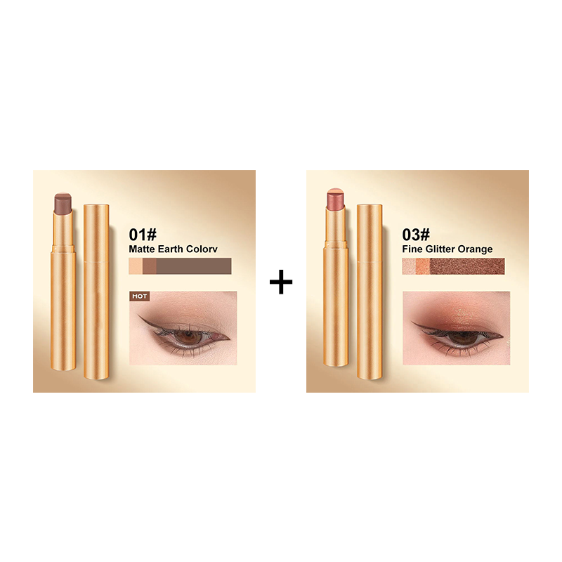 BrushFree Tri-Color Eyeshadow Glide Stick
