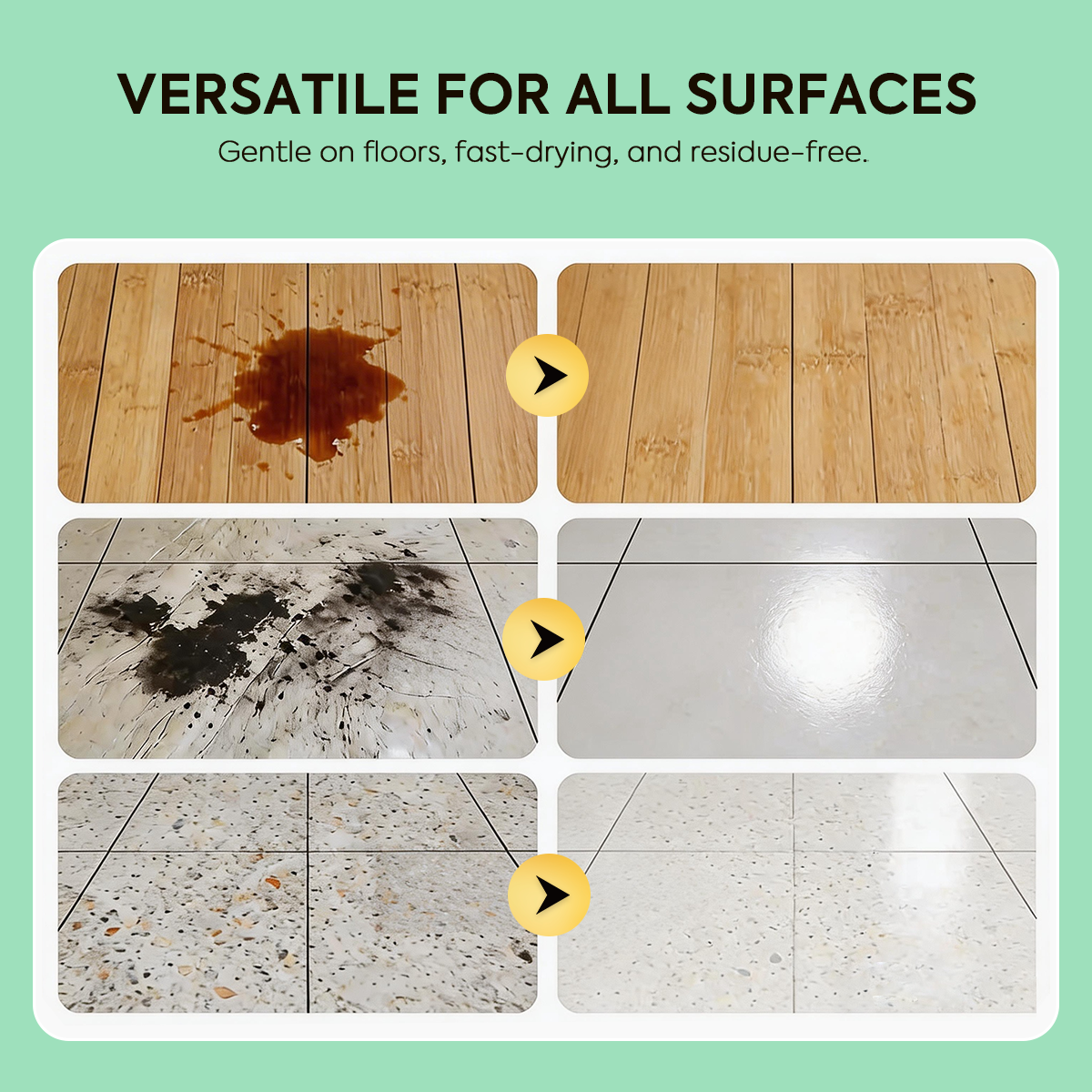 ShineDrop Pro Compressed Multi-Surface Floor Cleaning Tablets