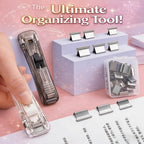 Portable Binder Clip Stapler