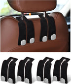 🔥Leather Car Seat Back Storage Hook, Double Hook Car Seat Hangers