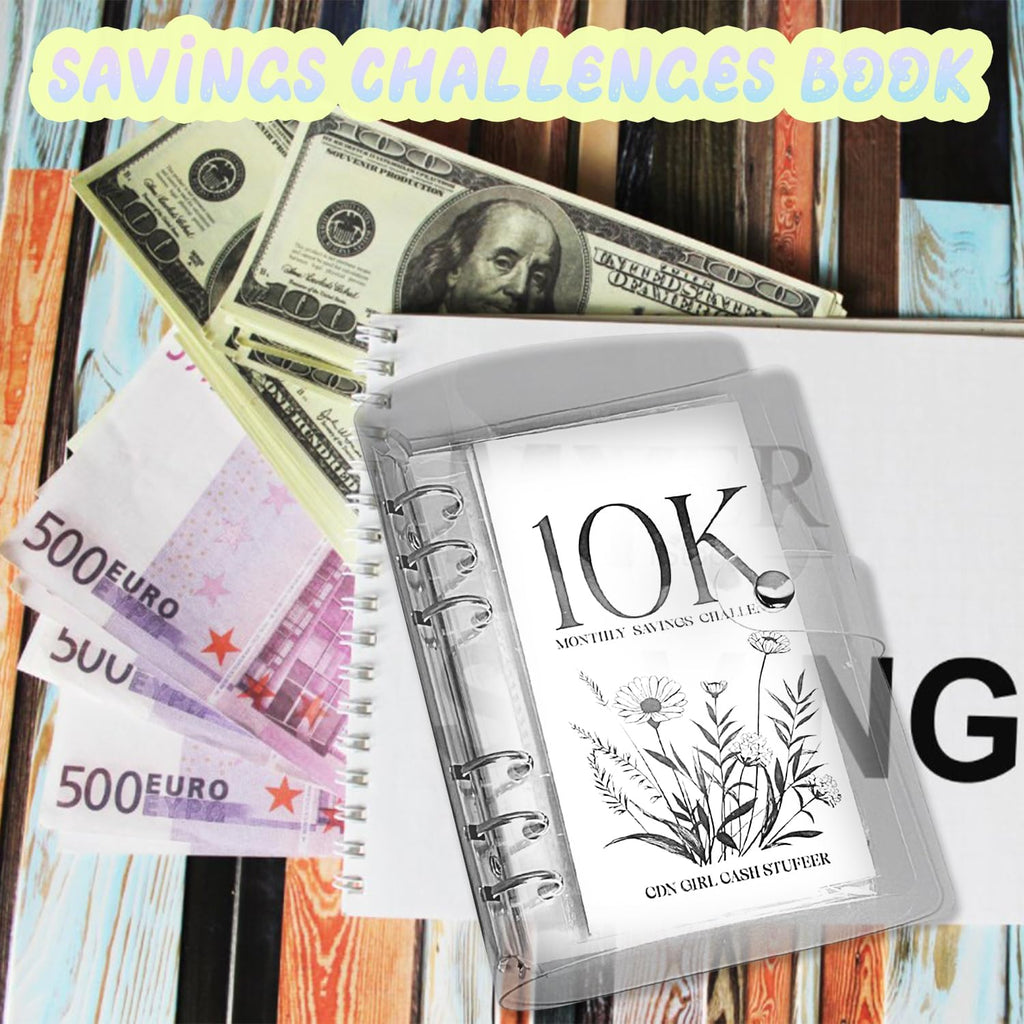 A6 12-Month Money Saving Binder