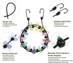 Retractable Portable Clothesline for Travel
