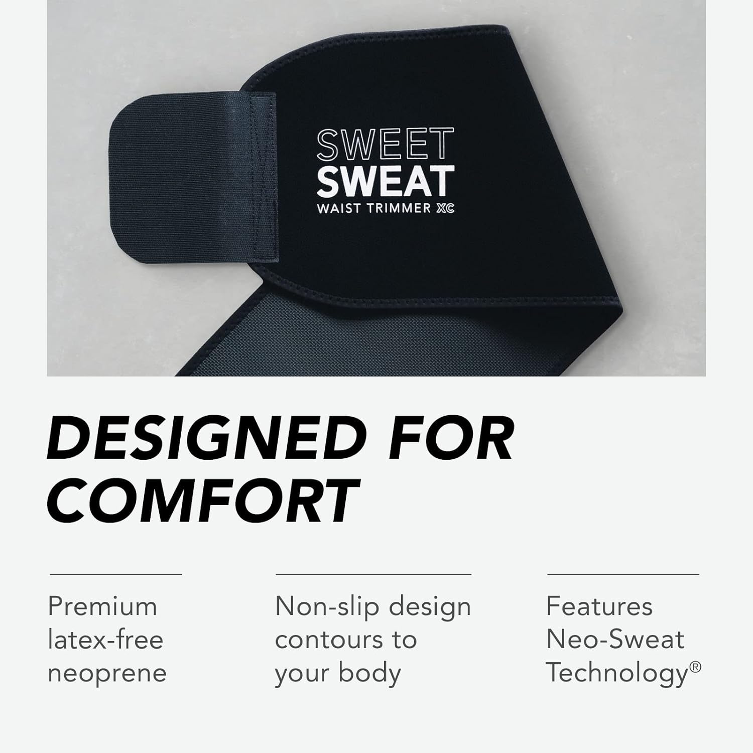 Sweat Waist Trimmer Sweat Band for Gym Workouts