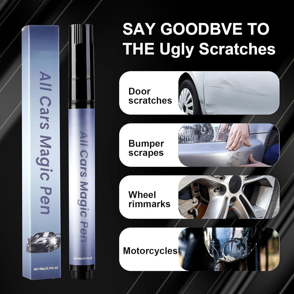 🖊️Magic Car Scratch Removal Pen, Car Paint Scratches Quick Repair for All Car Colors