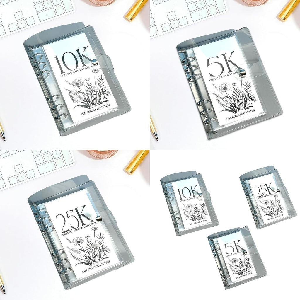 A6 12-Month Money Saving Binder