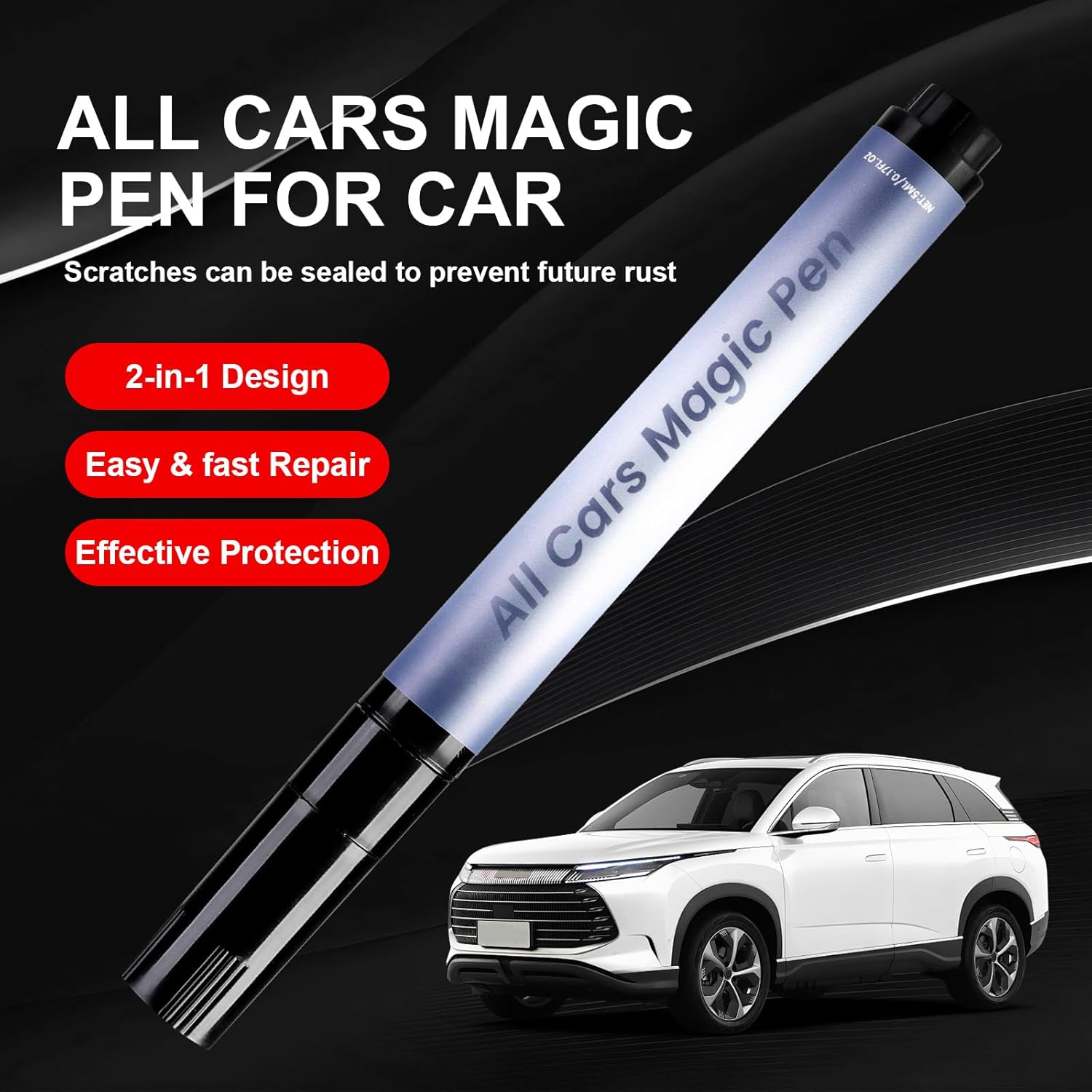 🖊️Magic Car Scratch Removal Pen, Car Paint Scratches Quick Repair for All Car Colors
