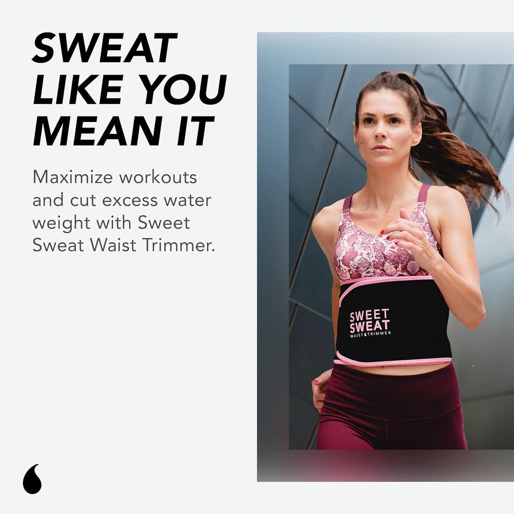 Sweat Waist Trimmer Sweat Band for Gym Workouts