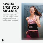 Sweat Waist Trimmer Sweat Band for Gym Workouts