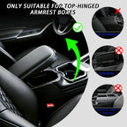 Model High Quality Leather Multifunctional Car Armrest Cushion