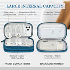 Travel Double Layers All-in-One Cable Organizer Pouch