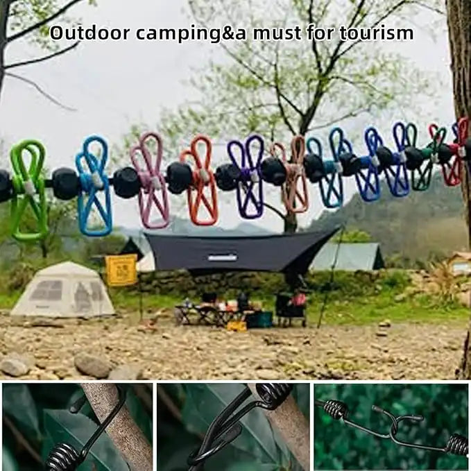 Retractable Portable Clothesline for Travel