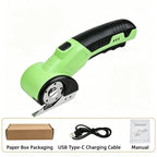 Cordless Electric Scissors 4V – Rechargeable Heavy Duty Cutter