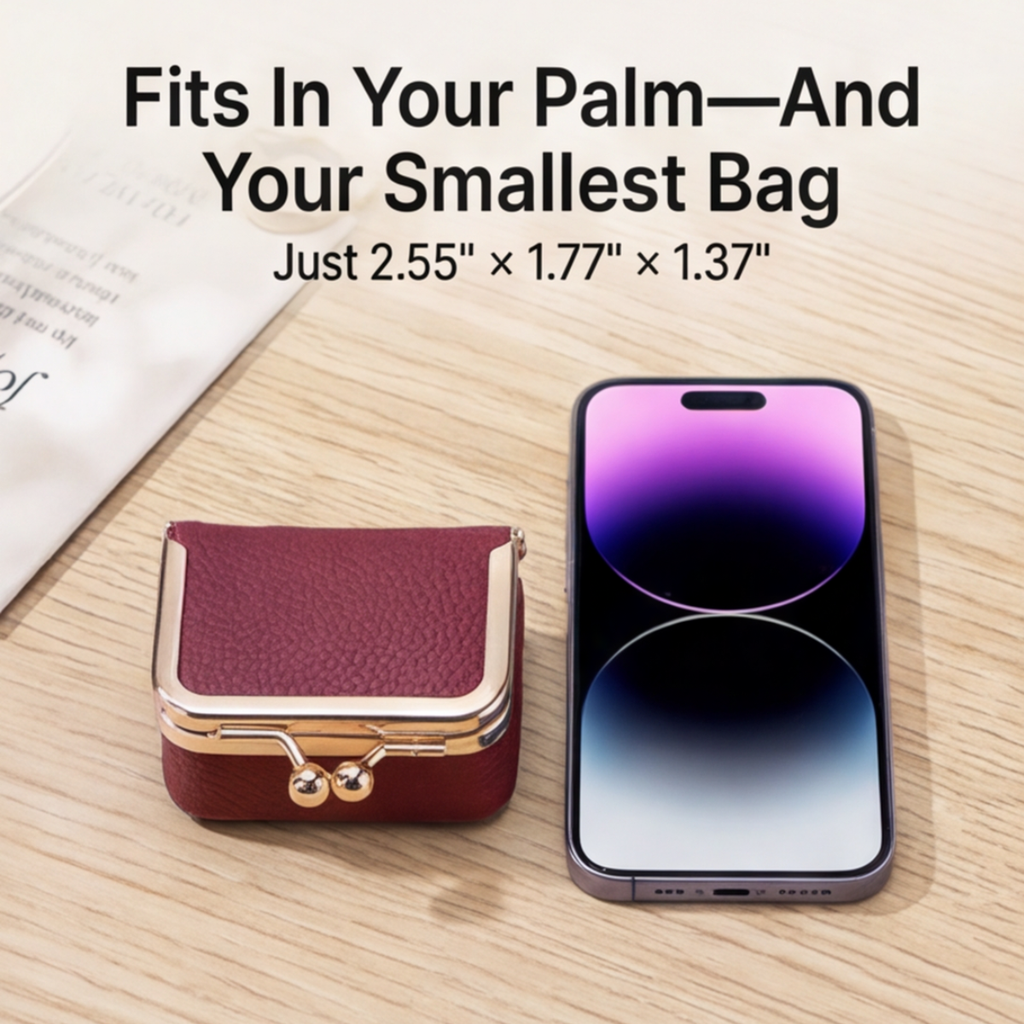 Bellora™ – Vegan Leather Mini Jewelry Box