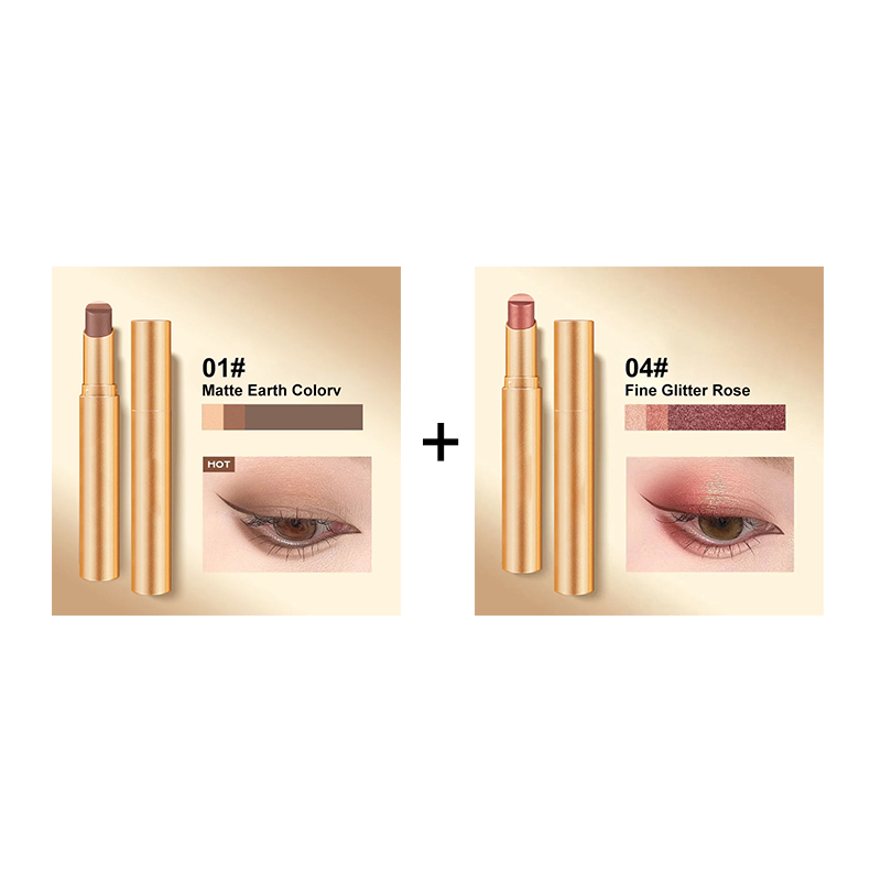 BrushFree Tri-Color Eyeshadow Glide Stick