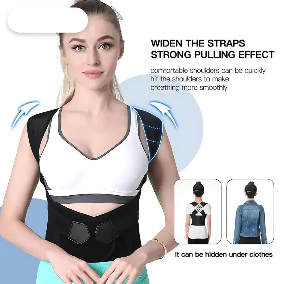 PosturaPro™ Smart Spine-Aligning Support Brace
