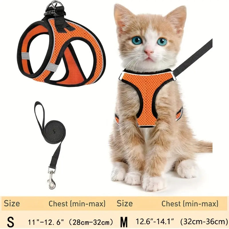Pet Escape Proof Soft Mesh Harness
