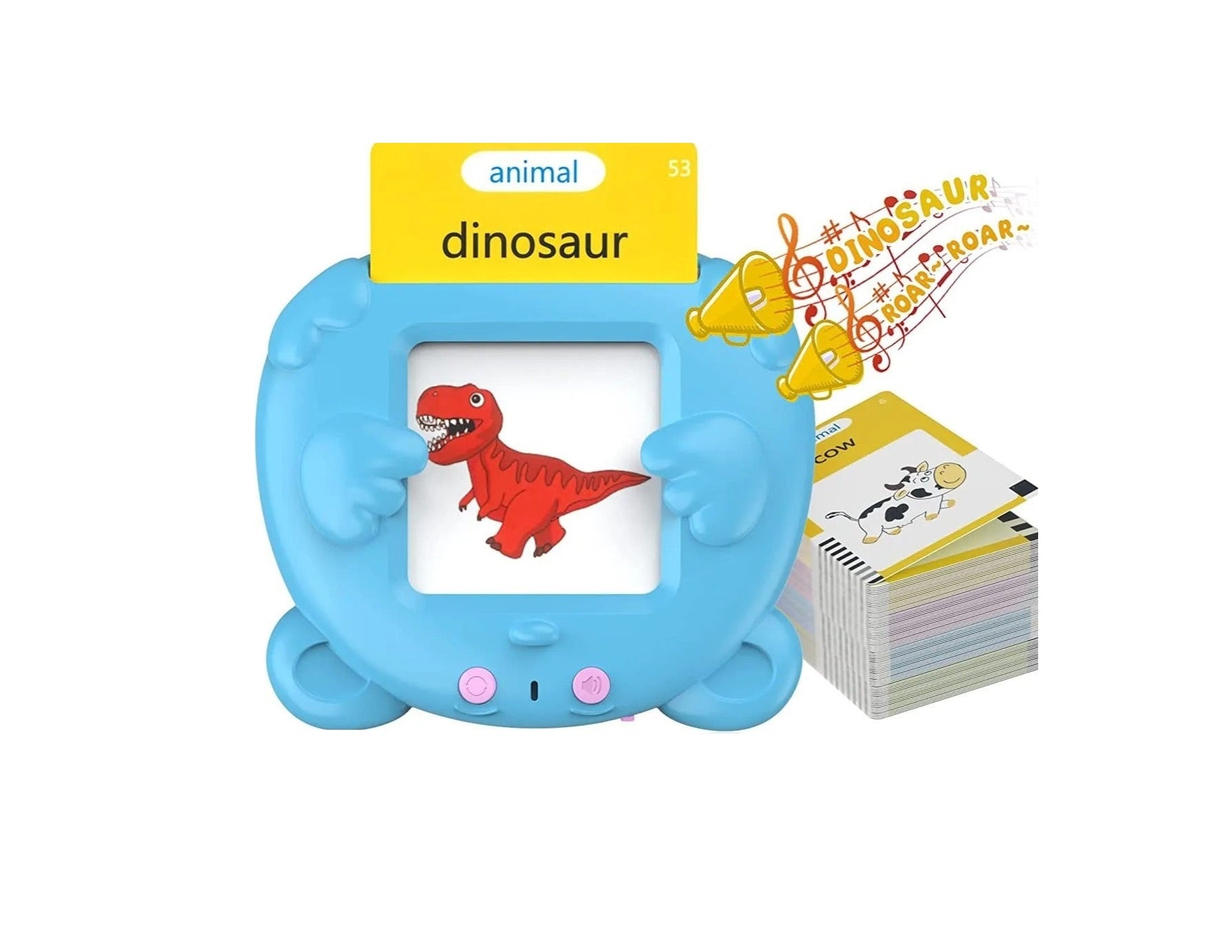 Kids Talking Flash Cards English Learning Language Toy Educational*