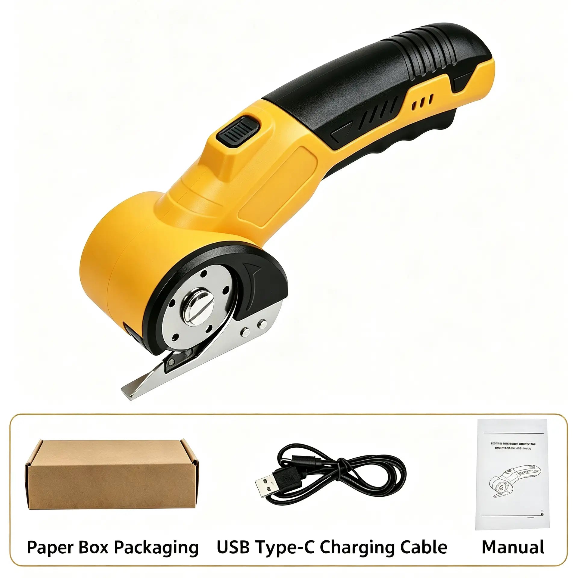 Cordless Electric Scissors 4V – Rechargeable Heavy Duty Cutter